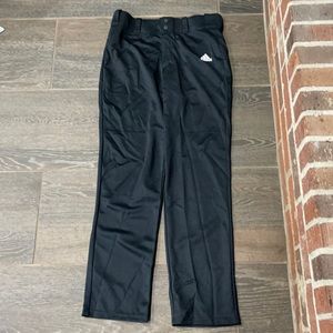 Baseball pants solid black adidas brand